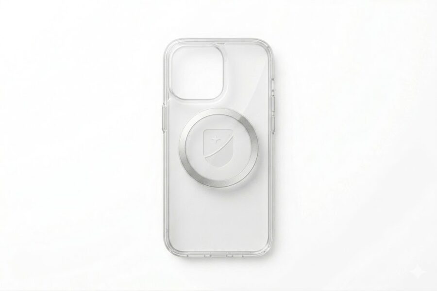 Coque transparente avec MagSafe pour iPhone 17 Pro