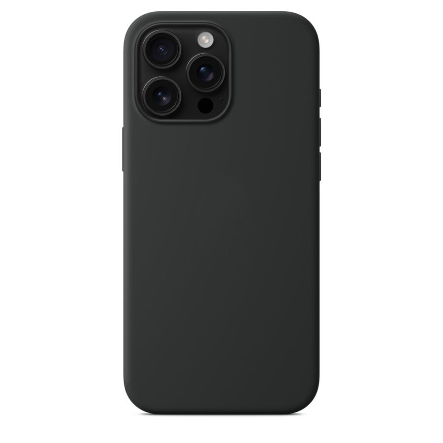 Coque en silicone liquide avec MagSafe pour iPhone 16 Pro Max