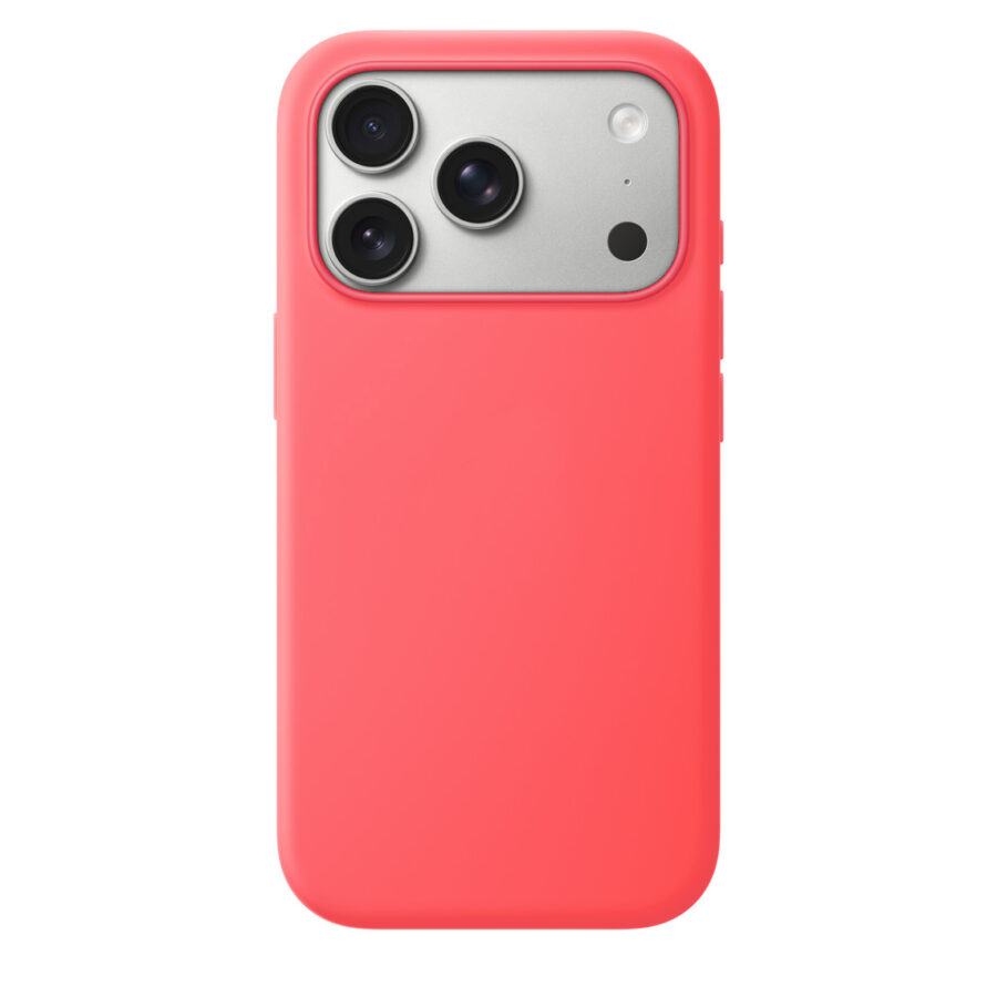 Coque en silicone liquide avec MagSafe pour iPhone 17 Pro